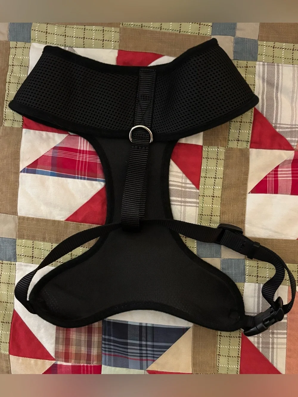 Coastal Pet Adjustable Black Seatbelt Harness Size M